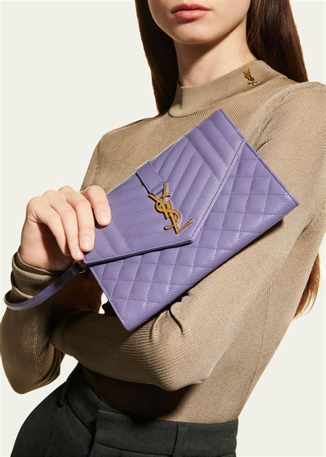 ysl 44 bag|YSL envelope clutch bag.